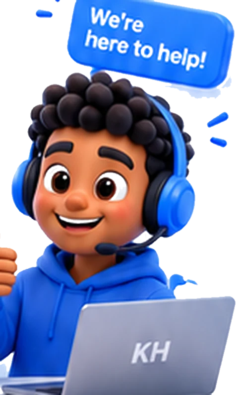 KreativHost support illustration